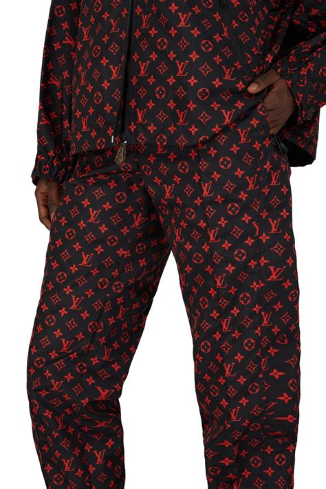 louis vuitton pants red|Louis Vuitton jogger suit.